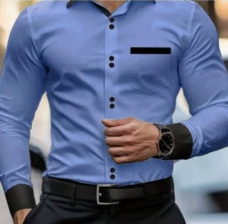Camisa de Manga Comprida com Bolso
