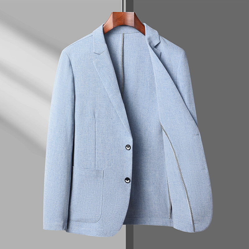 Casaco de Fato Leve Slim-Fit
