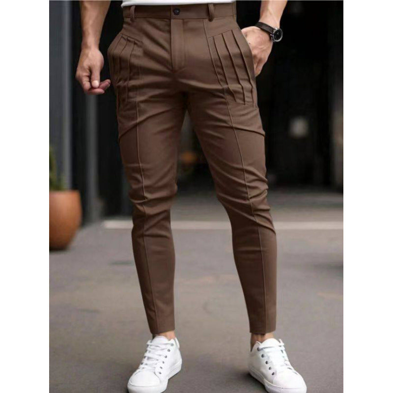 Calças de Fato Slim-Fit