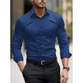 Camisa Business Casual de Manga Comprida