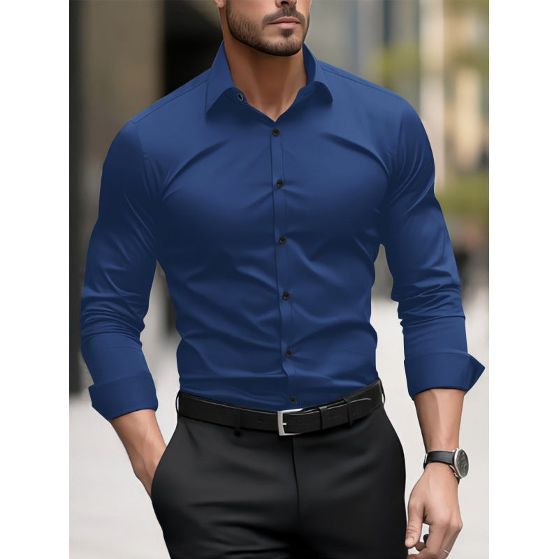 Camisa Business Casual de Manga Comprida