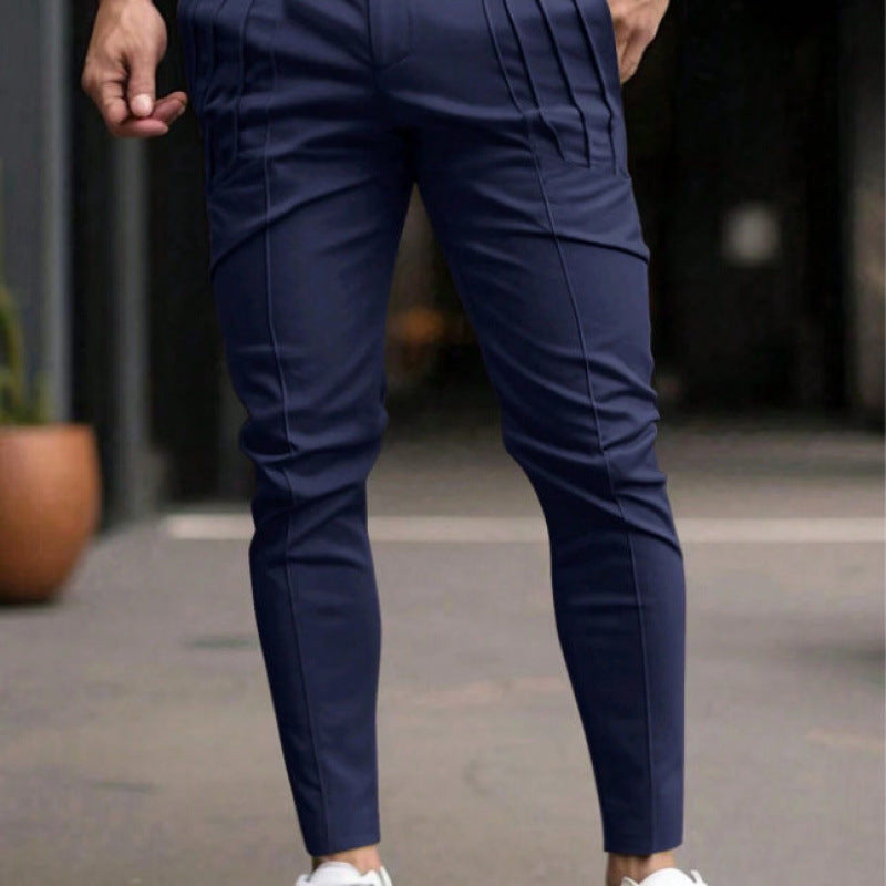Calças de Fato Slim-Fit