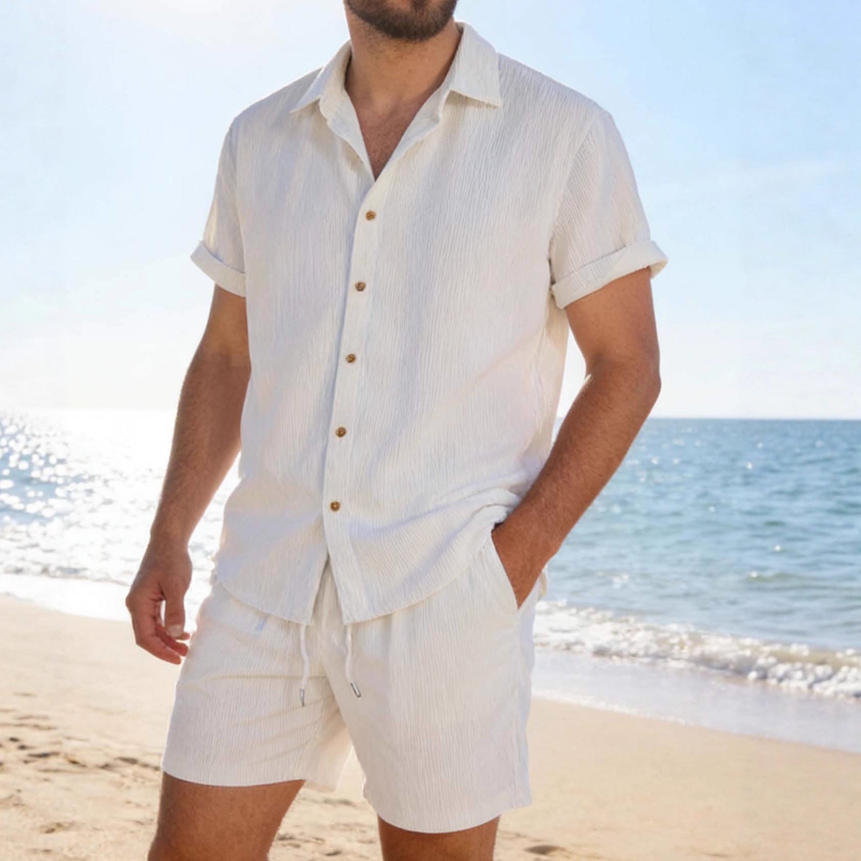 Conjunto Camisa e Calções Resort