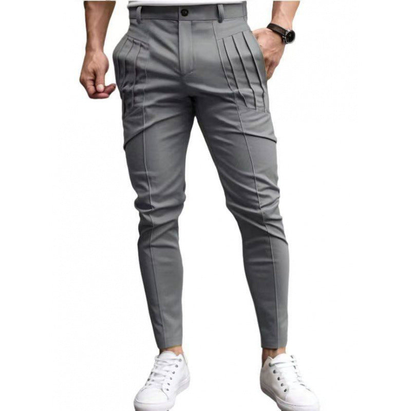 Calças de Fato Slim-Fit
