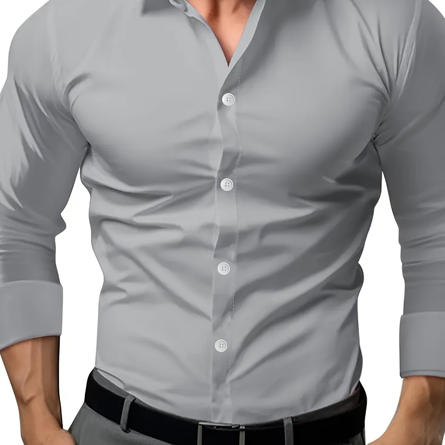 Camisa de Linho Semi-Transparente