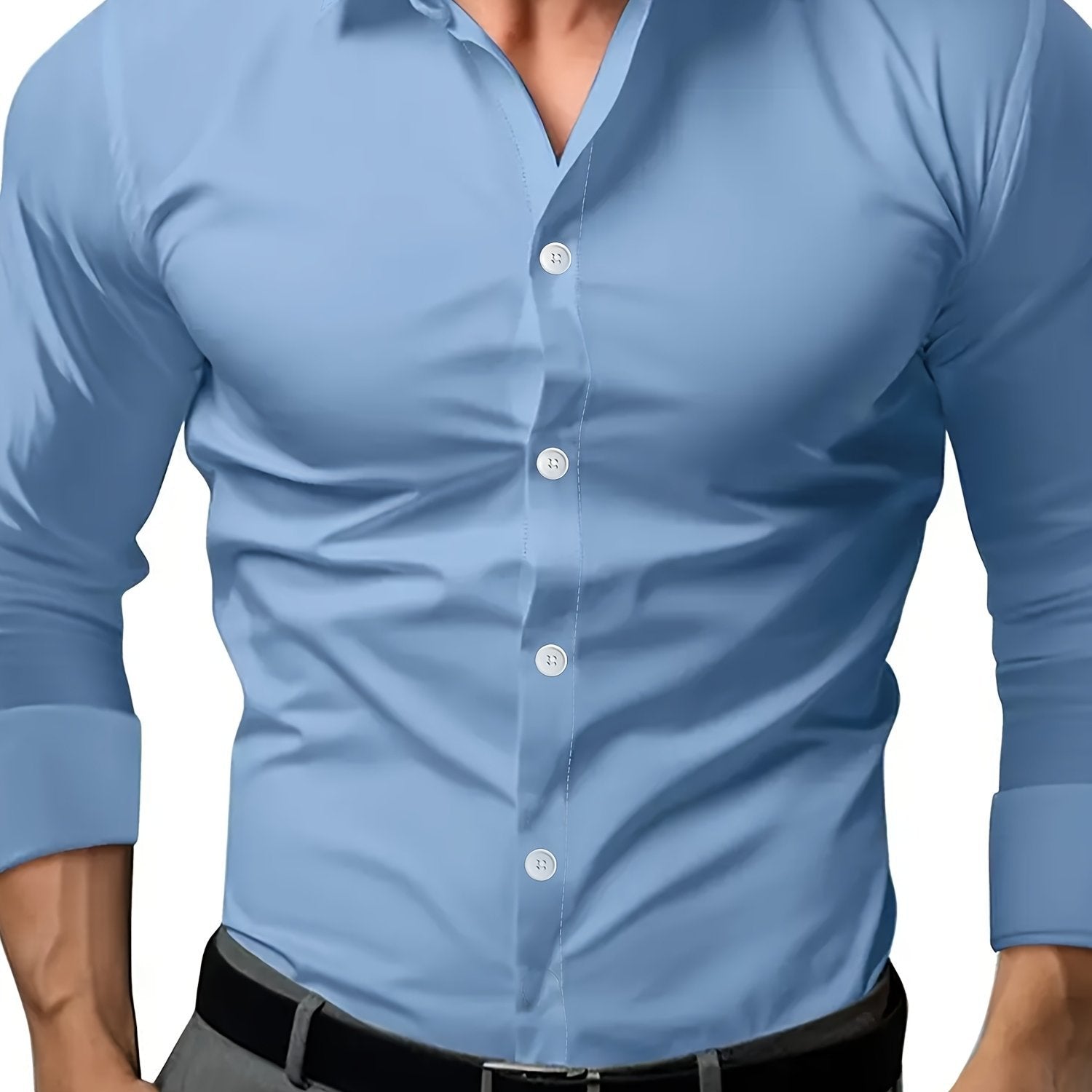Camisa de Linho Semi-Transparente