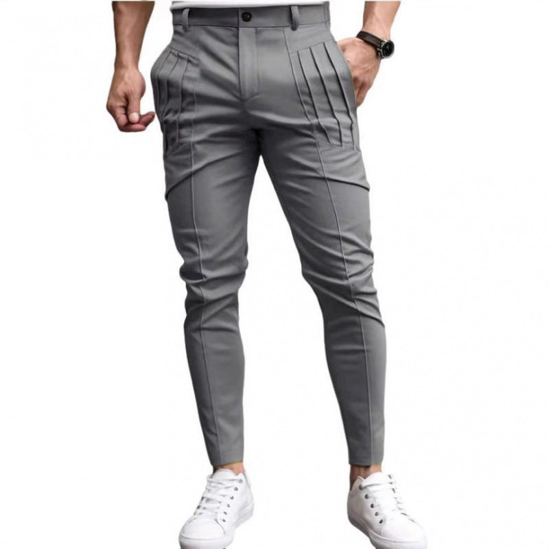 Calças de Fato Slim-Fit