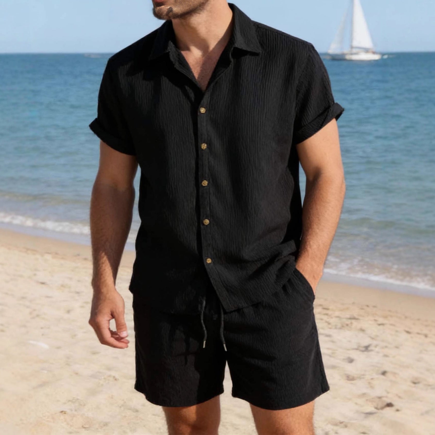 Conjunto Camisa e Calções Resort